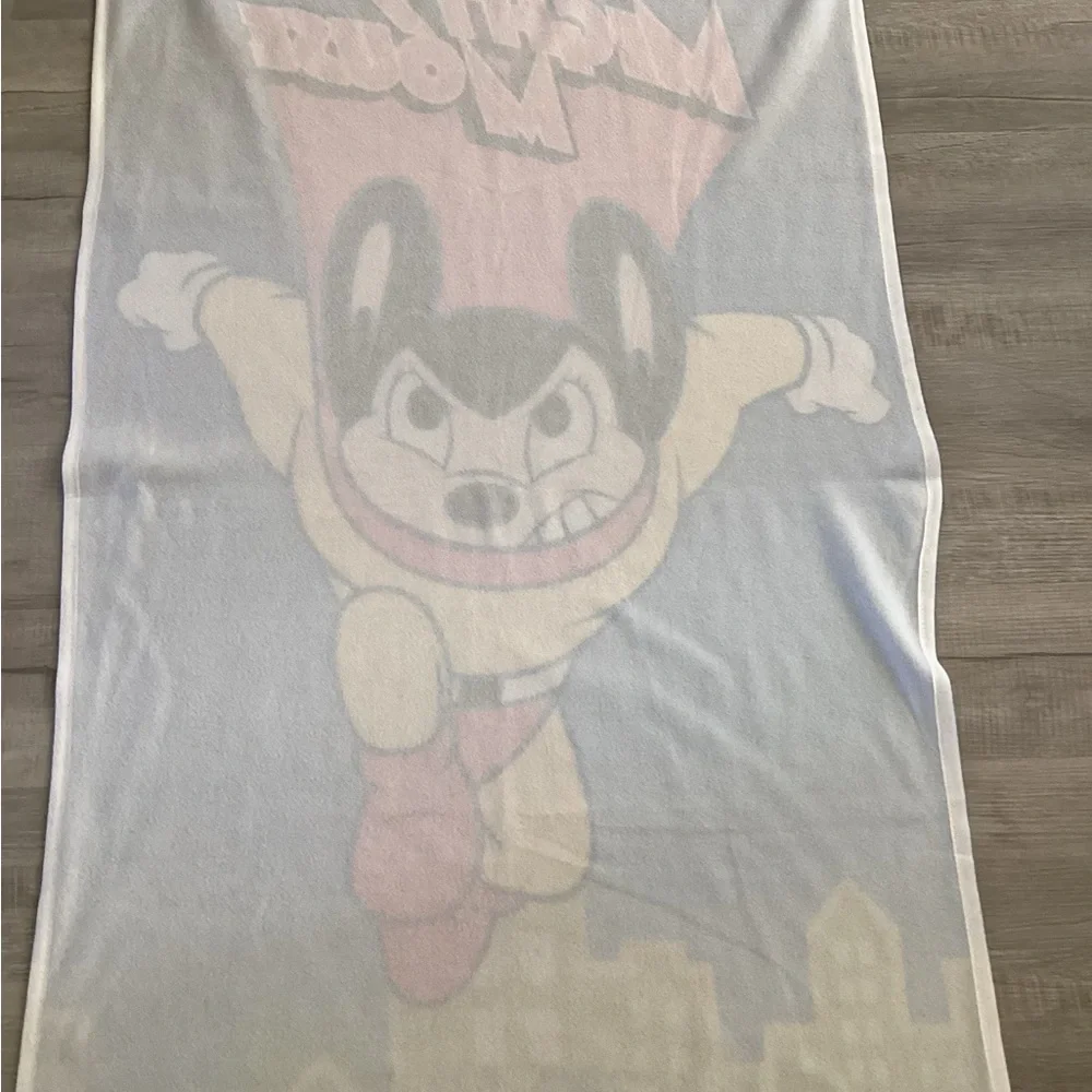 Mighty Mouse City Watch Blanket